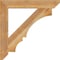 Ekena Millwork Balboa Slat Rough Sawn Bracket, Western Red Cedar, 4"W x 30"D x 30"H BKT04X30X30BOA06RWR - alternate 2